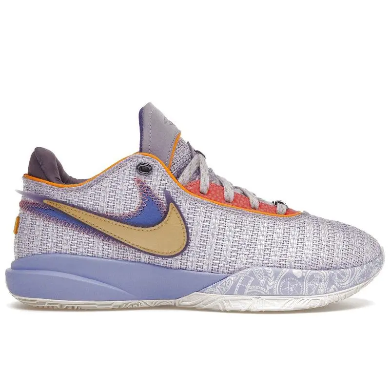 Nike Men's LeBron 20 Violet Frost Basketball Shoes, from StockX