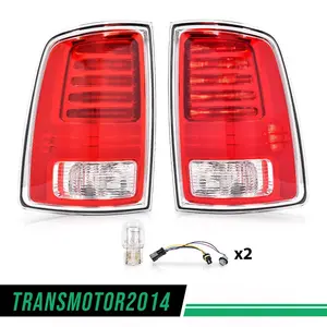 Rear LED Tail Lights Lamp Pair Fit For 2013-2018 Ram 1500 2500 3500 LH & RH
