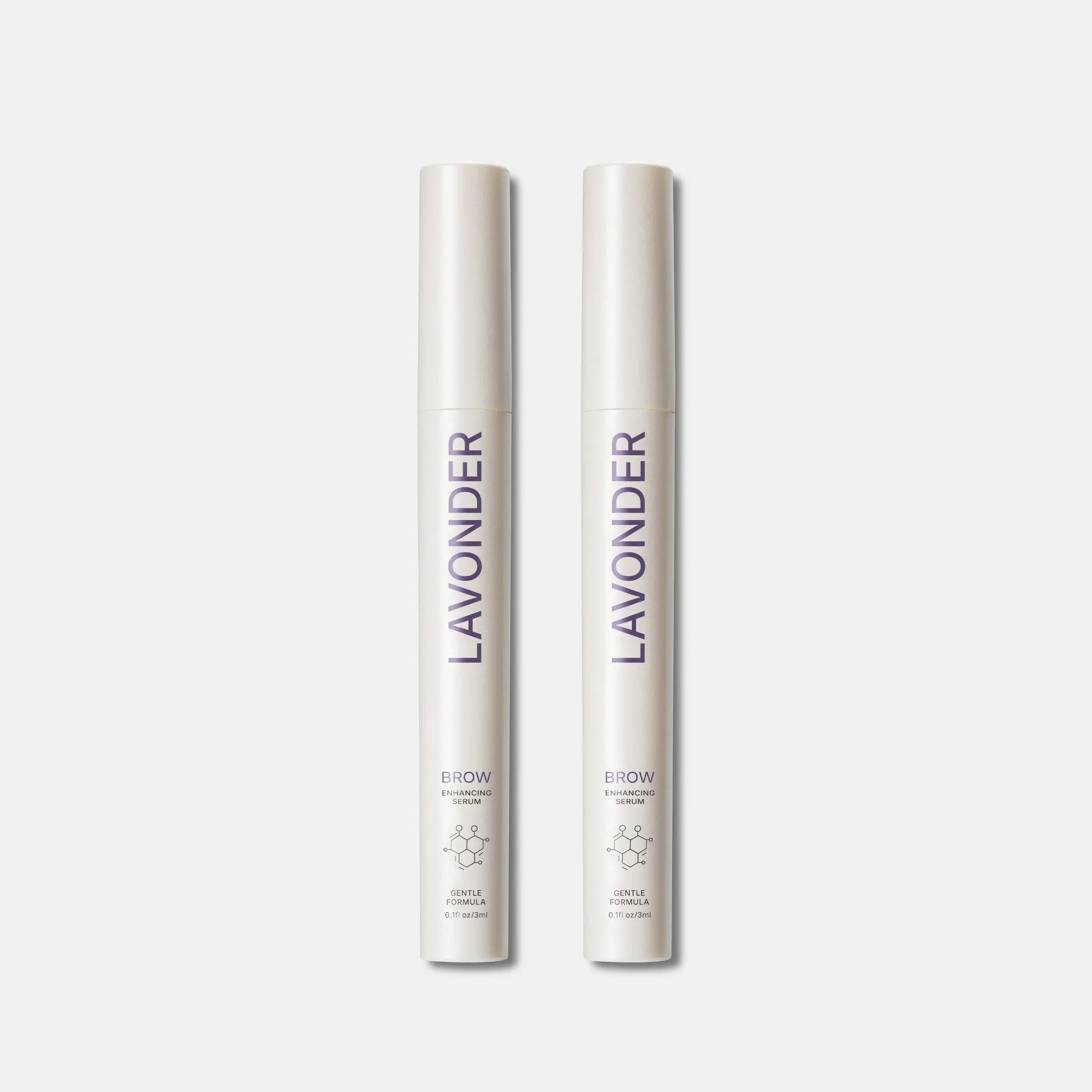 Lavonder Brow Enhancing Serum 2-Pack, For Fuller & Thicker Looking Brows, Prostaglandin-Free, Gentle, Vegan & Cruelty-Free