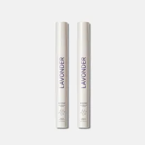 Lavonder Brow Enhancing Serum 2-Pack, For Fuller & Thicker Looking Brows, Prostaglandin-Free, Gentle, Vegan & Cruelty-Free