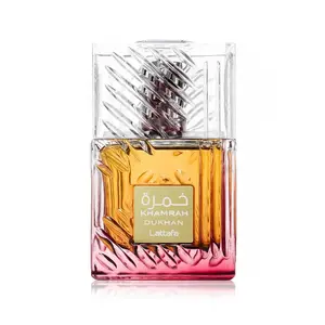 Lattafa Khamrah Qahwa Eau de Parfum 100ml (3.4 oz) – Unisex Warm Coffee Vanilla Fragrance Spray