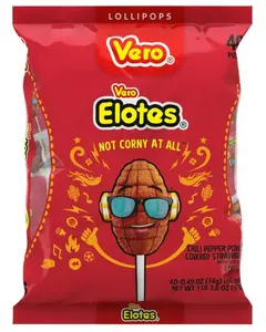 vero elotes lollipops Snack Candy Strawberry