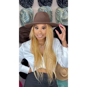 Fedoras Solid Color Modern Colors Unisex Stylish New