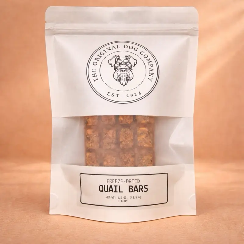 Freeze-Dried Quail Bars for Dogs & Cats | Treat and Training Treat