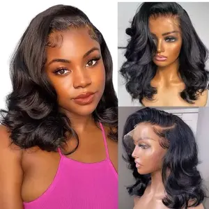West Kiss 250% Density Right Side Part Glueless LayerCut Wig 6x8 Lace Closure Wig Body Wave Pre Cut Pre Bleached Ready Go Wigs
