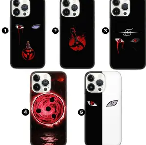 Itachi Phone Case Sharingan Anime cover for iPhone X, 11, 12, 13, 1