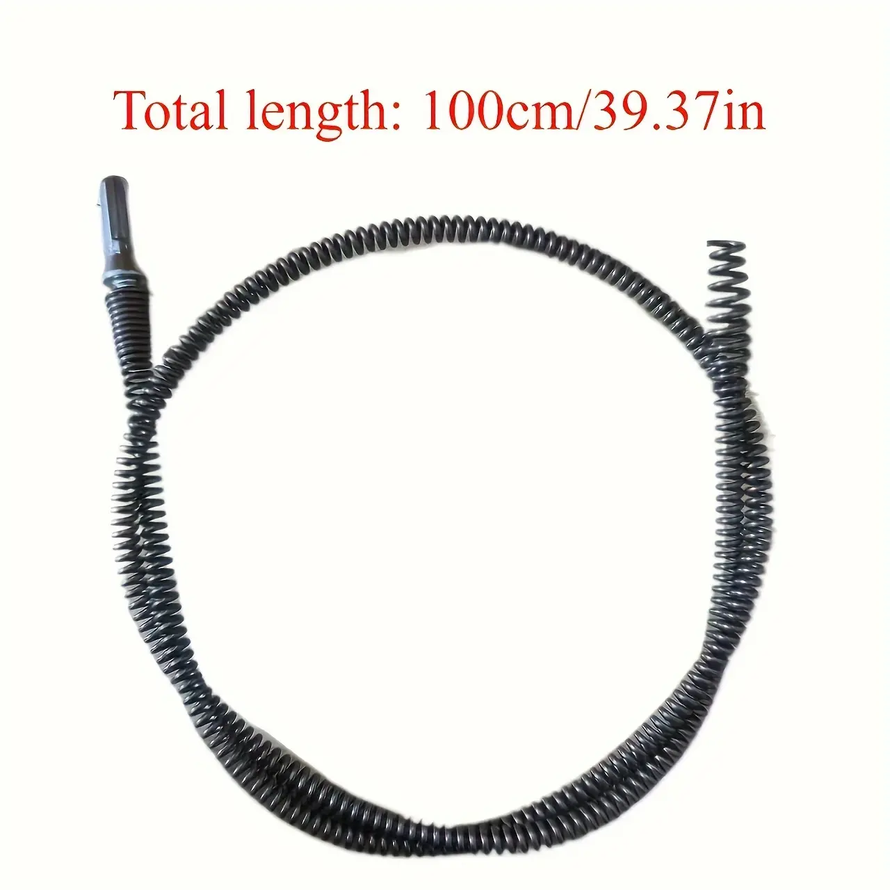 Electric Multi-purpose Drain Clog Remover Set with Flexible Pipe Cleaning Attachment - Stainless Steel Plumbing Tool for Sink, Toilet, Bathtub, Shower Household Cleaner