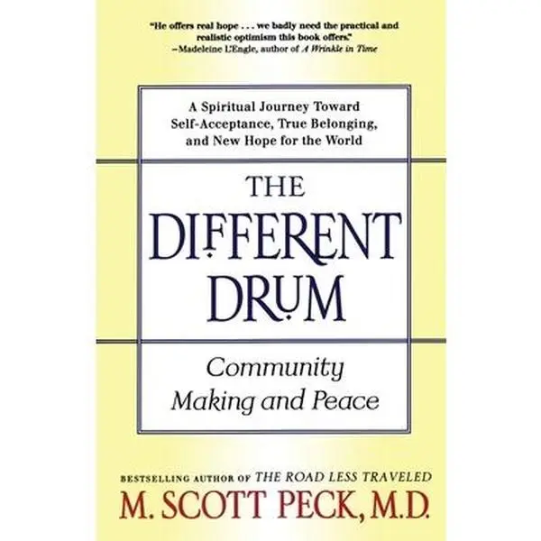 USED Book - The Different Drum: Community Making and Peace by Peck, M. Scott (Paperback) - english