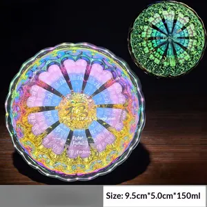 ST Luminous “Fu” Jian Zhan Tea Cup – Artisan Kiln-Change Master Cup with Iridescent Glaze