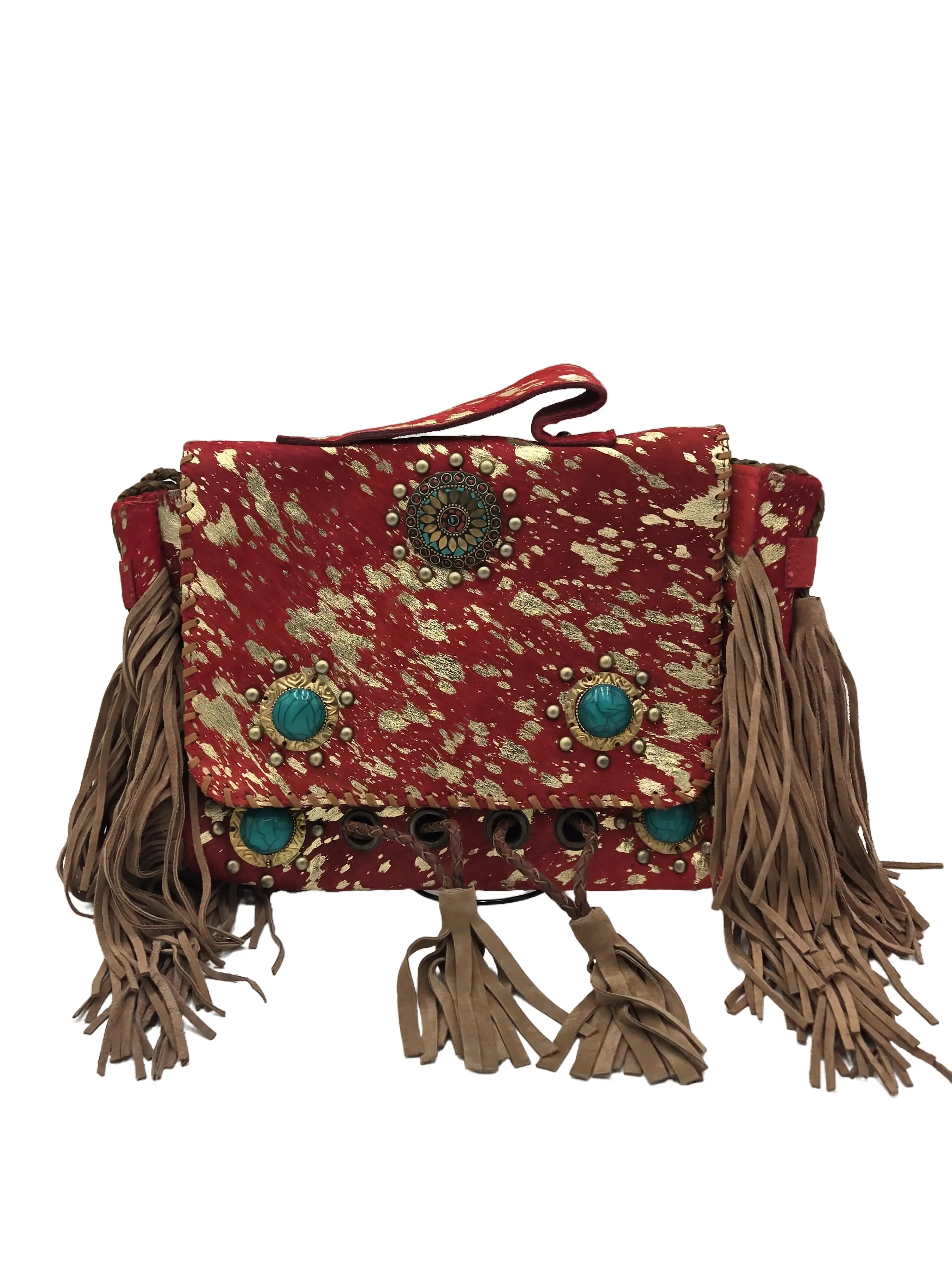 "Sana"   Ladies handbag   Leather fringe handbag