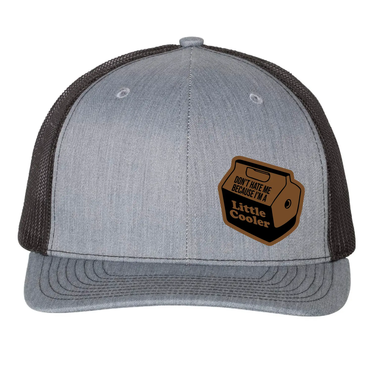 Don't Hate Me Just Because I'm a Little Cooler Hat - Sarcastic Richardson Patch Cap, Funny Leatherette Cap, Cap Daddy