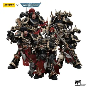 JOYTOY Warhammer 40k 1/18 Action Figures 12.6cm Chaos Space Marines Black Legion Chosen