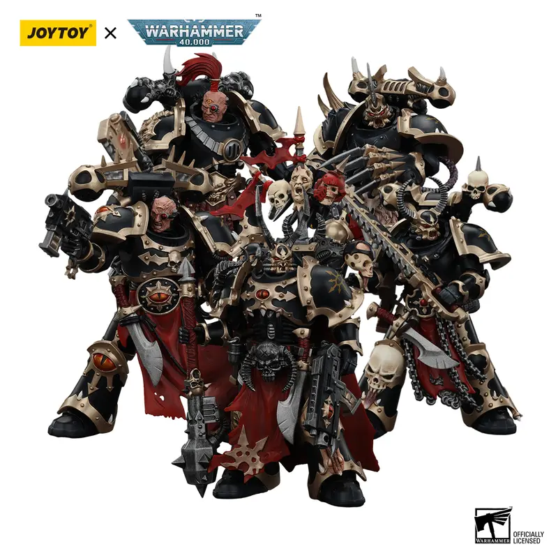 JoyToy Warhammer 40k: World Eaters Khorne Berzerker 5 - Action Figure 1:18 12,6 Cm