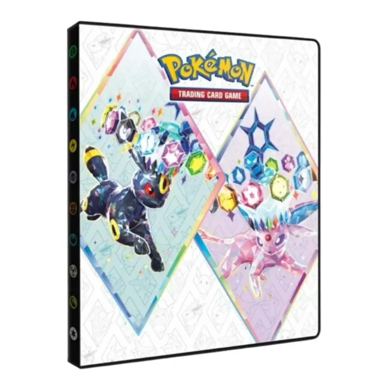 Ultra Pro Pokmon 4-Pocket Portfolio PRISMATIC EVOLUTIONS 80 Cards & 4 Oversize Trading Card Game Binder with Prismatic Artwork - TikTok Shop Ultra Pro Pokmon 4-Pocket Portfolio PRISMATIC EVOLUTIONS 80 Cards & 4 Oversize Trading Card Game Binder with Prismatic Artwork - TikTok Shop