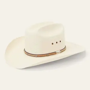STETSON ANGUS 81 NATURAL 10X STRAW HAT
