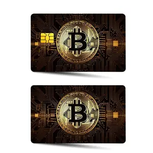Credit Card Stickers, Ultra-Thin Vinyl Material, 2 Pieces Per Set, Waterproof Scratch-Resistant Film, Durable and Easy to Apply