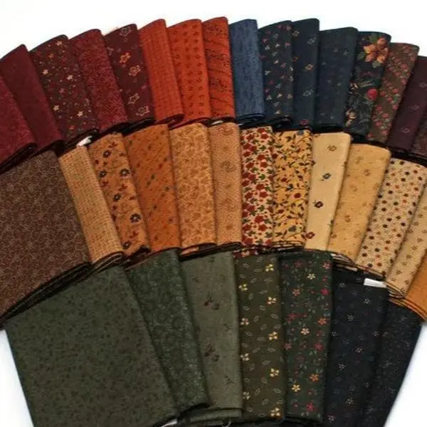 10 Fat Quarters - Moda Kansas Troubles Calico Floral Flowers Classic Quality Quilters Cotton Fabrics M228.05