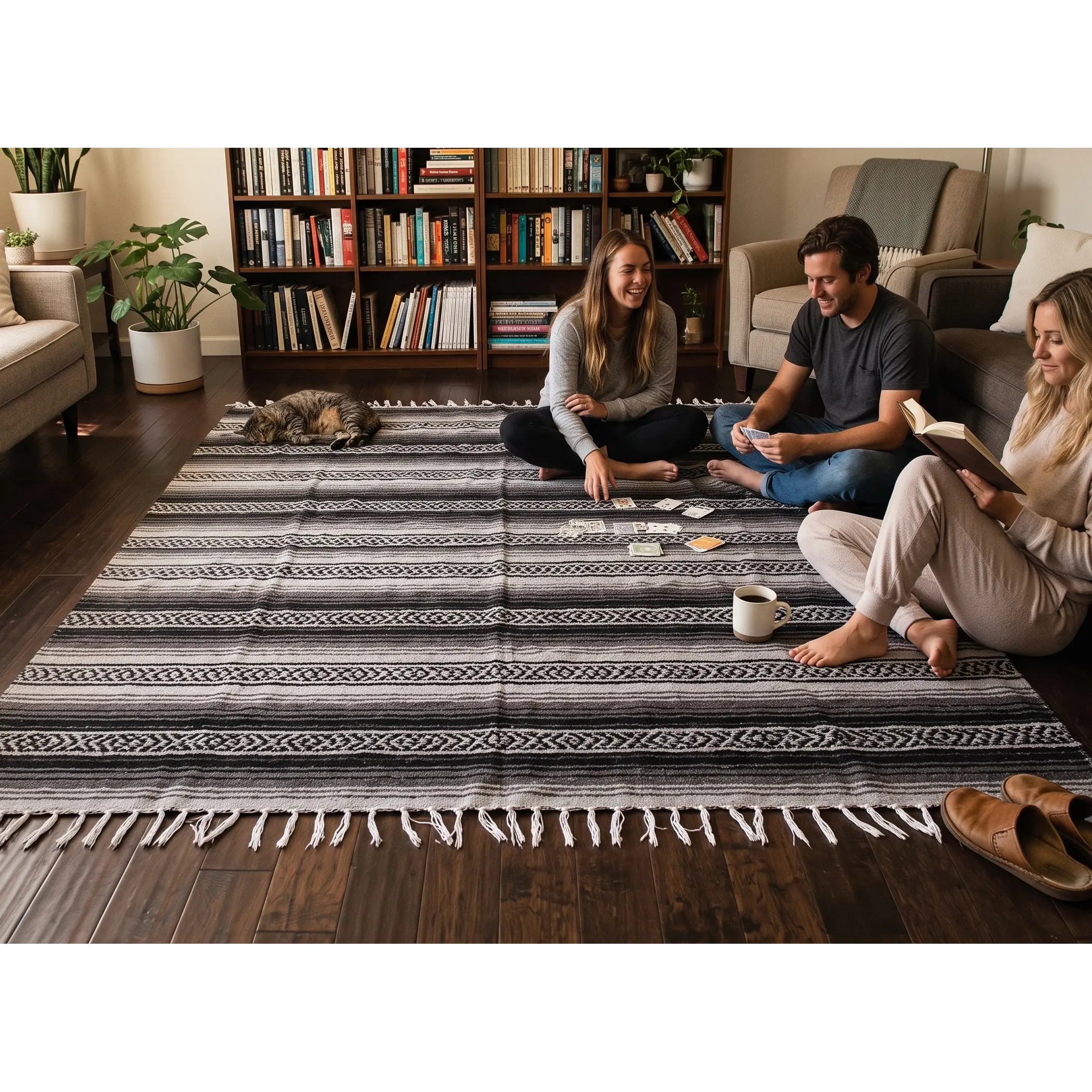 GIANT Falsa Blanket - 8.5' x 5' Authentic Mexican Blankets
