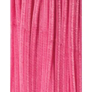 Pink Jumbo Chenille Stems