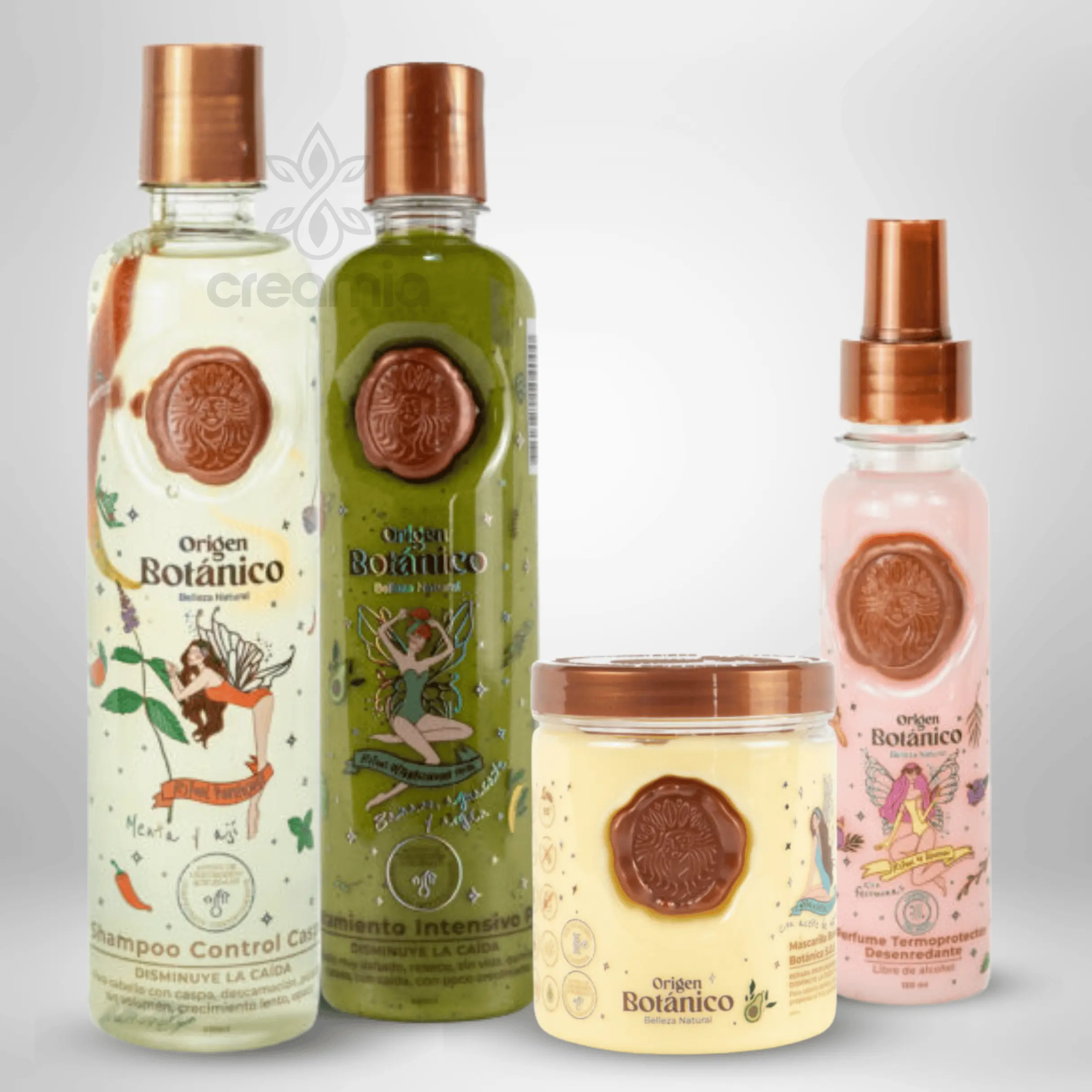 Origen Botanico Ritual Botanico Repairing Combo for Oily Hair with Dandruff 4 Pack