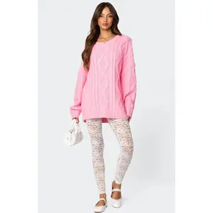 Edikted Women's Sheer Lace Leggings