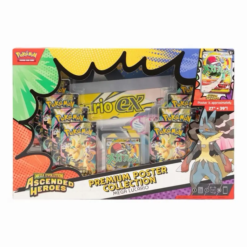 Pokemon Mega Evolution: Ascended Heroes Premium Poster Collection