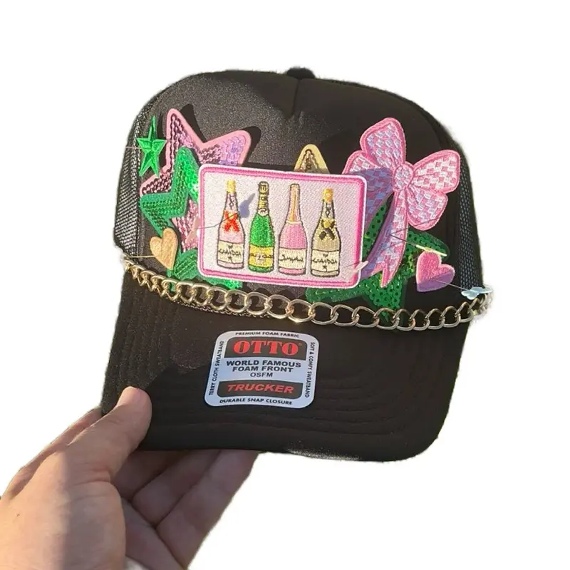 Customized Trucker Hat with Patches- Perfect for all occasions