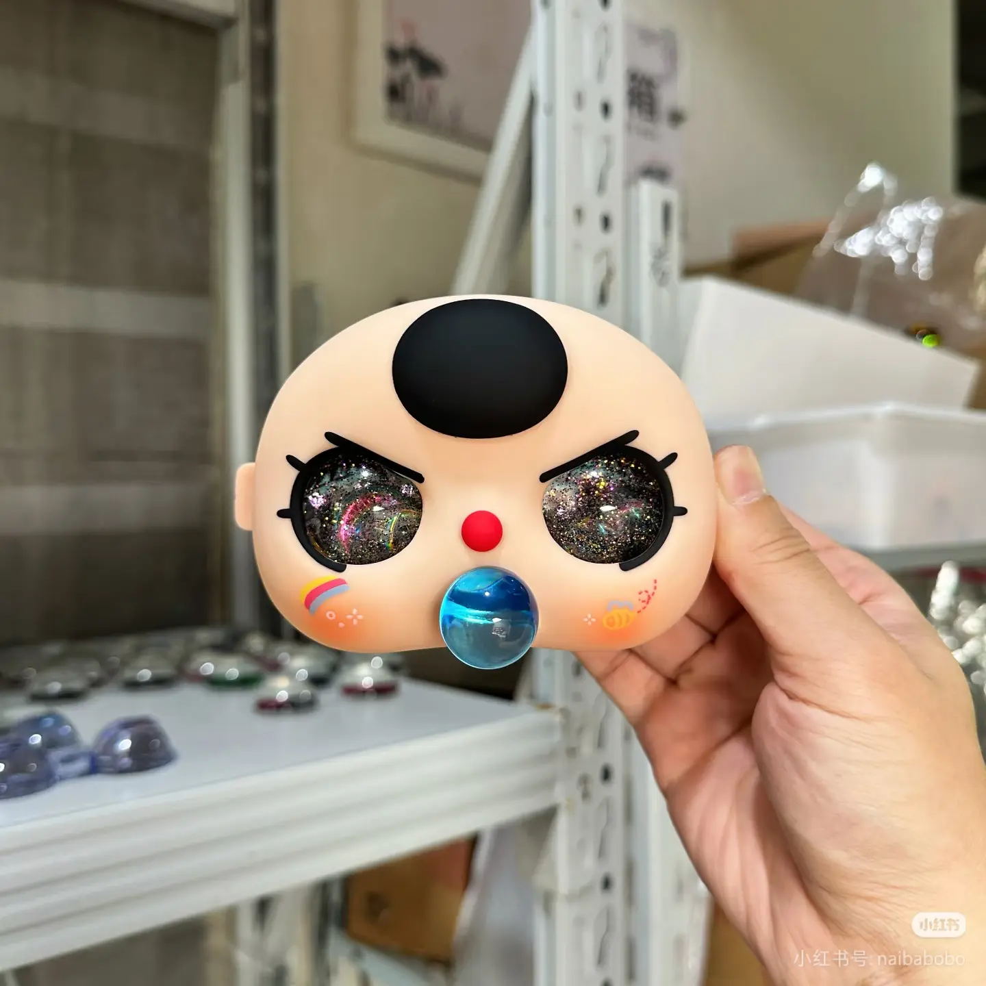 CN- BB3 Unique face shape 400% series Mystery Boxes Bag Pendant Bunny Plush Dolls Soft Collectibles