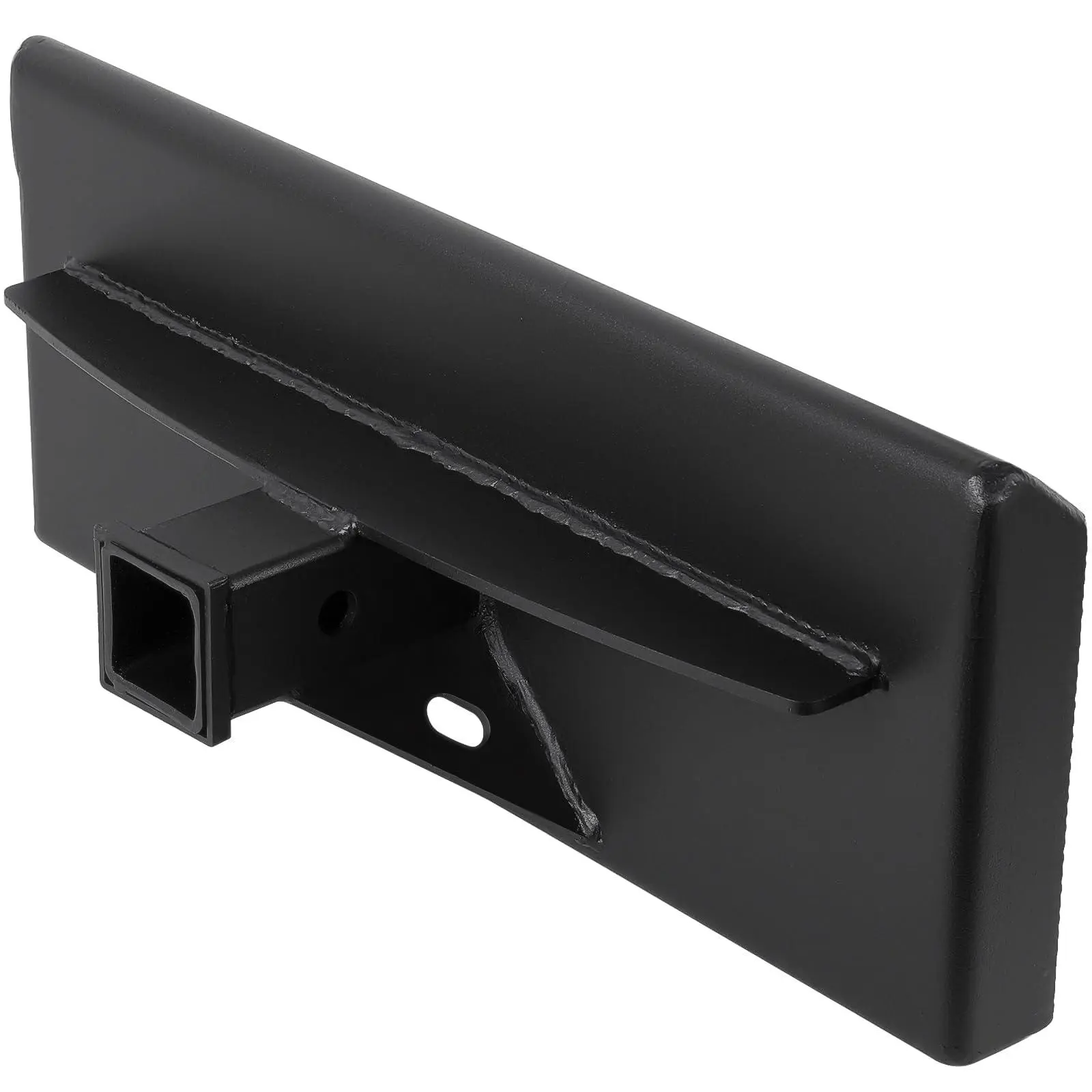 Heavy-Duty Mini Skid Steer Quick Attach Plate with 2" Receiver – Steel Adapter for Ramrod, Toro Dingo, Ditch Witch, Finn, Tomas, Black