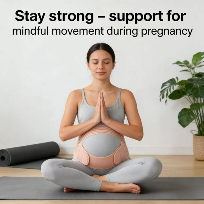 2026Maternity Pregnancy Belly Band, Back & Pelvic Support Belt for Pregnant Women, Relieve Waist Abdomen Pain