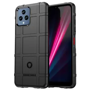 Case for T-Mobile REVVL 6X 5G (2023) / REVVL 6 5G (2022), Nakedcellphone Special Ops Tactical Armor Rugged Shield Protective Cover [Anti-Fingerprint, Matte Grip Texture]