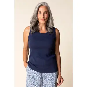 Habitat Cozy Rib Layering Tank in Navy