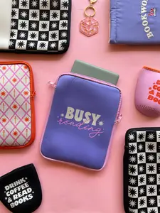Busy Reading Zipper Kindle/E Reader Sleeve