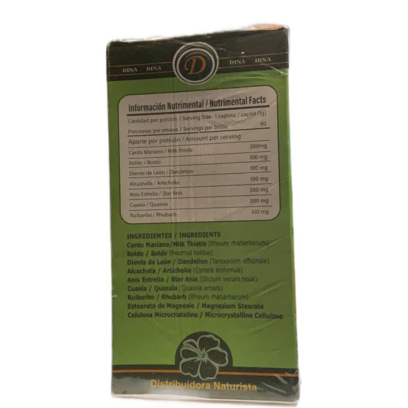 CAPSULAS DE SILIMARIANO (cardio mariano ) Higado graso, Supplemento alimenticio