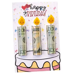 Personalized Birthday Cash Holder Card for Special Occasions - Ideal Money Gift with Custom Name & Amount - Perfect for Birthdays & Anniversaries