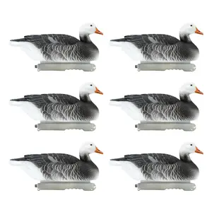 Final Approach Last Pass Floater Blue Goose Decoys, 6 Pack