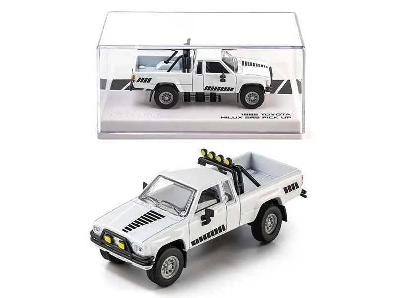 1985 Toyota Hilux SR5 4×4 – White (Collector Series Wave 4 2026) Diecast 1:64 Scale Model - Majorette 8505001022, Model Cars, 1/64 Scale Diecast Toys, Diecast Models, Ages 14+