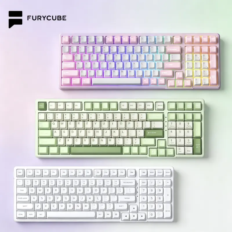 ZIFRIEND ZA68 68 Keys 65% Layout Wired/Wireless Gaming Keyboards