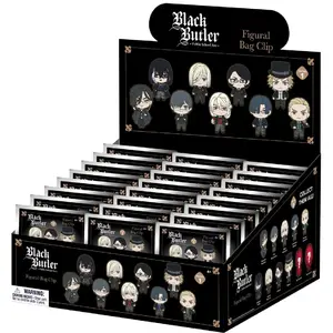 Black Butler 3D Foam Bag Clip Keychain