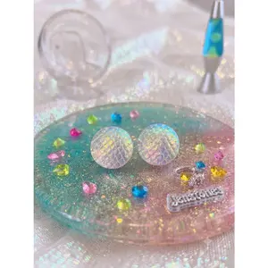 Trippy Mermaid Studs