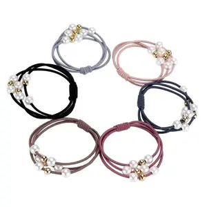 VSIGN One Count Pink Black Blue Red Color Hair Scrunchies For Women
