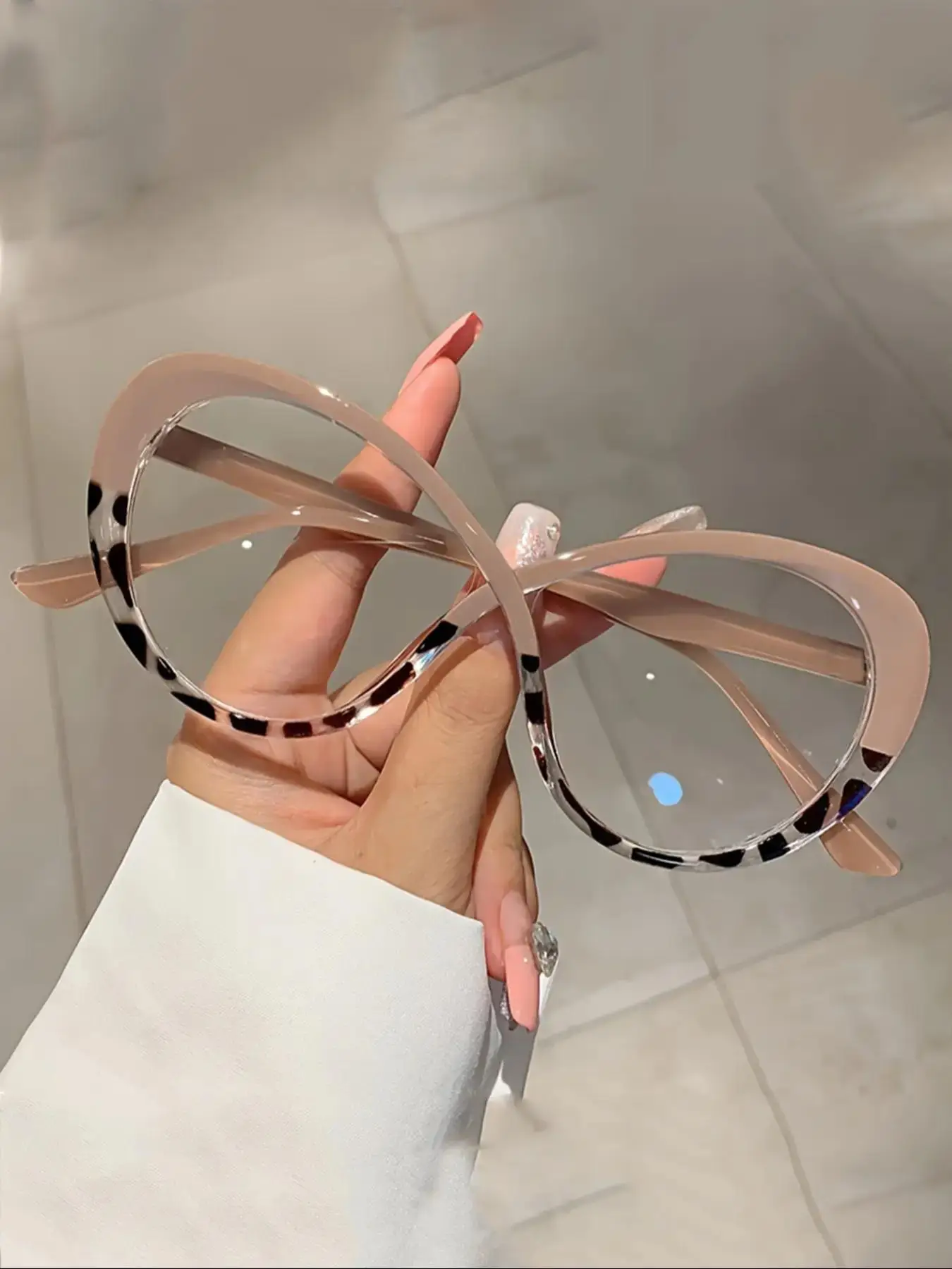 1 Pair Simple New Vintage Style Sunglasses for Everyday Use, Stylish Glasses, Summer Geometric Round Frame Fashion Sunglasses, Travel Accessories