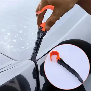 Car Dent Repair Tool, Car Door Gap Extender, Edge Wedge Opening Attachment, No Paint Damage, Flat Design, Used for Car Door Support Wedge Tool