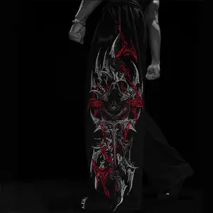 Dragon Smoke Skeleton Print Hoodie and Pants Set Unisex Fleece Lined Streetwear Warm Soft Comfortable Tracksuit Edgy Urban Fashion Trendy