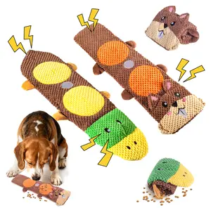 Dog Toys for Aggressive Chewers: 2 Pack Interactive Dog Toys for Boredom and Teething, Squeaky Chew Toy for Small, Medium Breed to Keep Them Busy（Squirrels & Mallards）