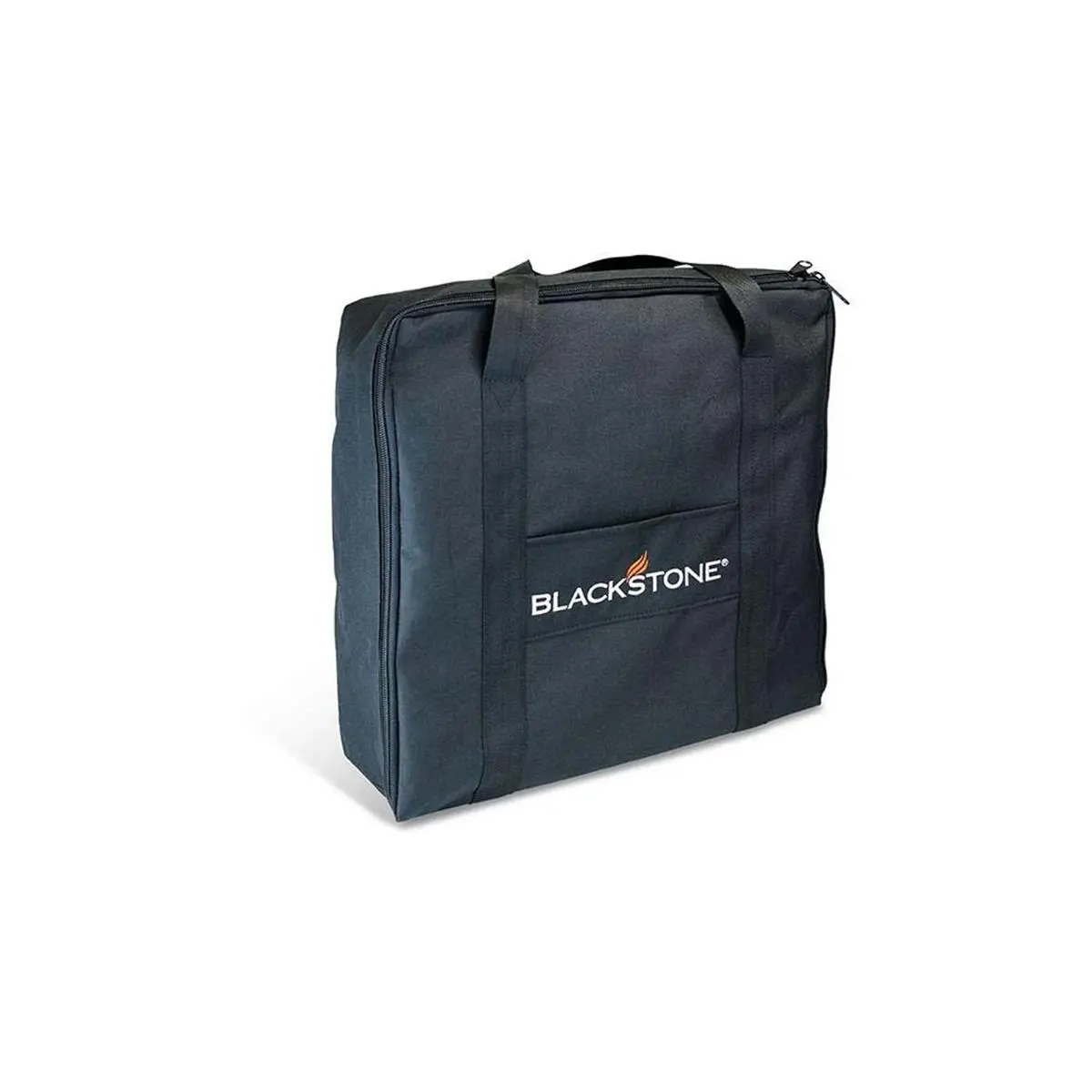 BLACKSTONE 17 In Tabletop Griddle Carry Bag - Heavy-Duty Black Polyester Zip Pouch with Handle, Weather-Resistant for Outdoor Camping (Fits 17"), Handle Carry Pouch, Griddle Storage