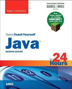 USED-Java in 24 Hours, Sams Teach Yourself Covering Java 8, Barnes & Noble Exclusive Edition by Rogers Cadenhead (Paperback)