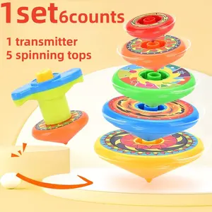 Colorful Rotating Multi-Layer Toy Set, Interactive Stacking Spinning Toys for Kids, Party Activity Gift, Halloween Christmas Birthday Present