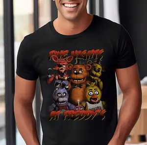 Five Nights at Freddy's Adult Softstyle Shirt  Five Nights Tee  Five Night's at Freddy's T-Shirt
