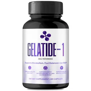 Gelatide Capsules Official Gelatide-1 Supplement Pills Maximum Strength (1 Pack)